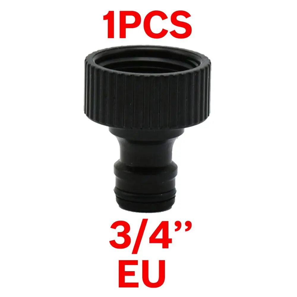 for EURO (1PCS) F 1 шт. быстрый разъем соска Европа США 3/4 дюймов мужской шланг с резьбой трубы адаптер для сада трубки капельный полив системы - Цвет: for EURO (1PCS) F