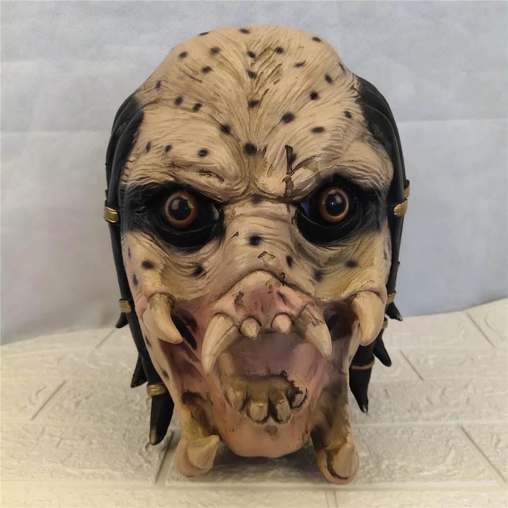 Игровой волк Falconer Tracker Berserker Predator латексная маска для косплея перчатки Helmet