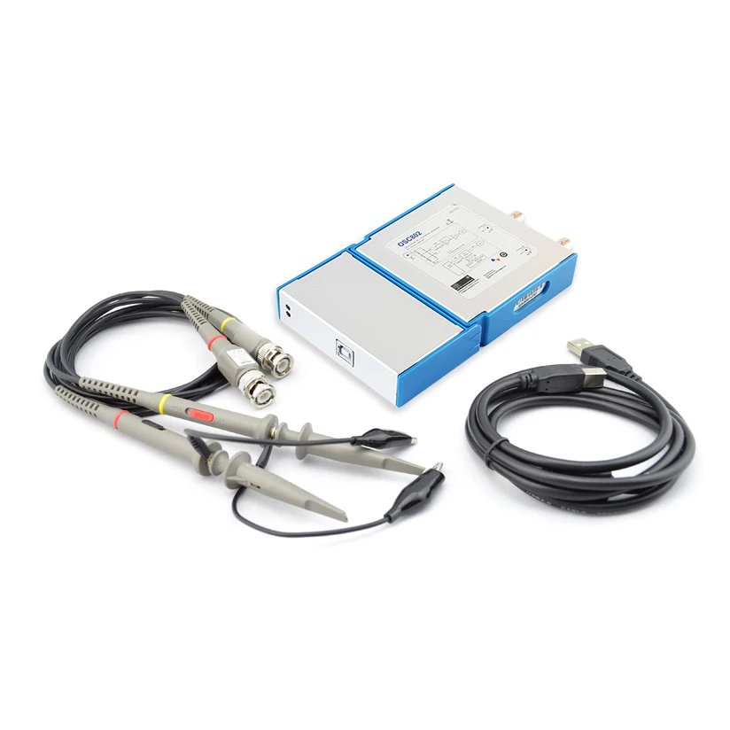 Горячая распродажа USB/PC осциллограф OSCA02 с частотой выборки 100 МГц и полосой пропускания 35 МГц.