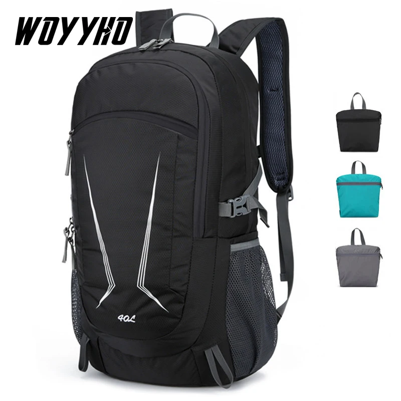 Водонепроницаемый складной походный рюкзак Сверхлегкий портативный для