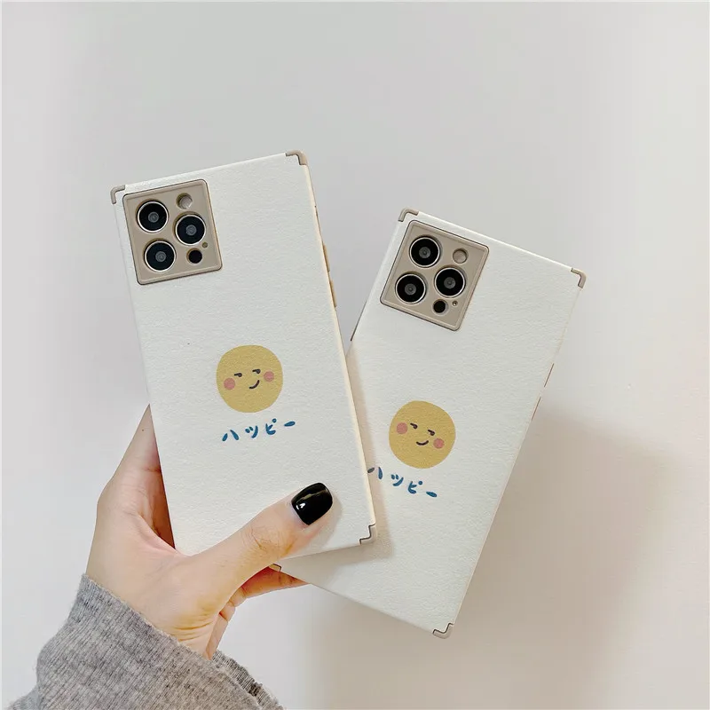 

Cartoon penguin iphone 11 pro max summer fresh embroidery mobile phone shell Shiba Inu cat iphone 11 case red flowers iphone 12