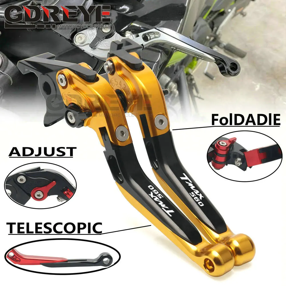 

Hot Sale For YAMAHA Tmax Tech Max TMAX 560 TMAX560 T-MAX 2019-2020 New Motorcycle Folding Extendable Brake Clutch Levers