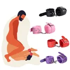 Набор для бондажа, БДСМ, наручники, манжеты на лодыжку, эротические аксессуары для игр для взрослых, интимные игрушки для женщин