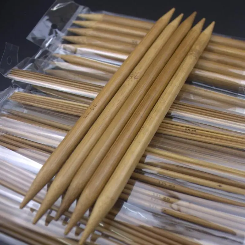 

75pcs Bamboo Knitting Needles Crochet Hooks Sweater Knit Weave Tool Set