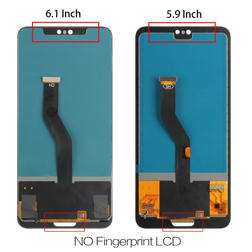 IPS For Huawei P20 Pro LCD Touch Glass Panel Plus Display CLT-AL00L Sensor Screen Frame CLT-AL01 Replacement Part | Мобильные
