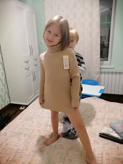 Новинка года; Сезон Зима; Длинный топ для девочек; два цвета