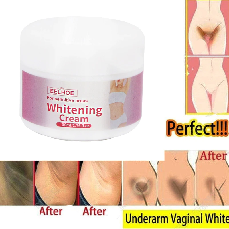 

Whitening Cream Bleaching Face Body Lightening Cream Underarm Armpit Whitening Cream Legs Knees Body White Skincare 10/20/30/50G