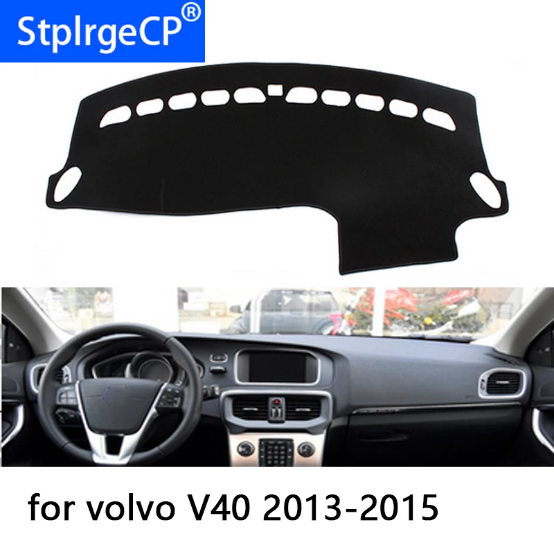 

HochiTech for volvo V60 V40 2012-2015 dashboard mat Protective pad Shade Cushion Photophobism Pad car styling accessories