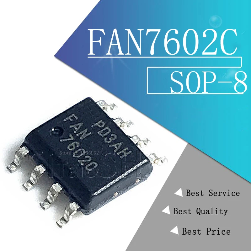 10 шт. FAN7602C FAN7602 SOP 8|sop-8| |