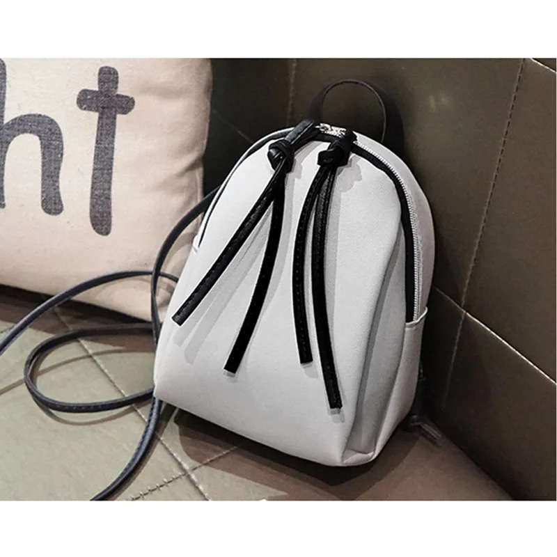 Новинка 2019 женская сумка через плечо маленький рюкзак двойная молния с