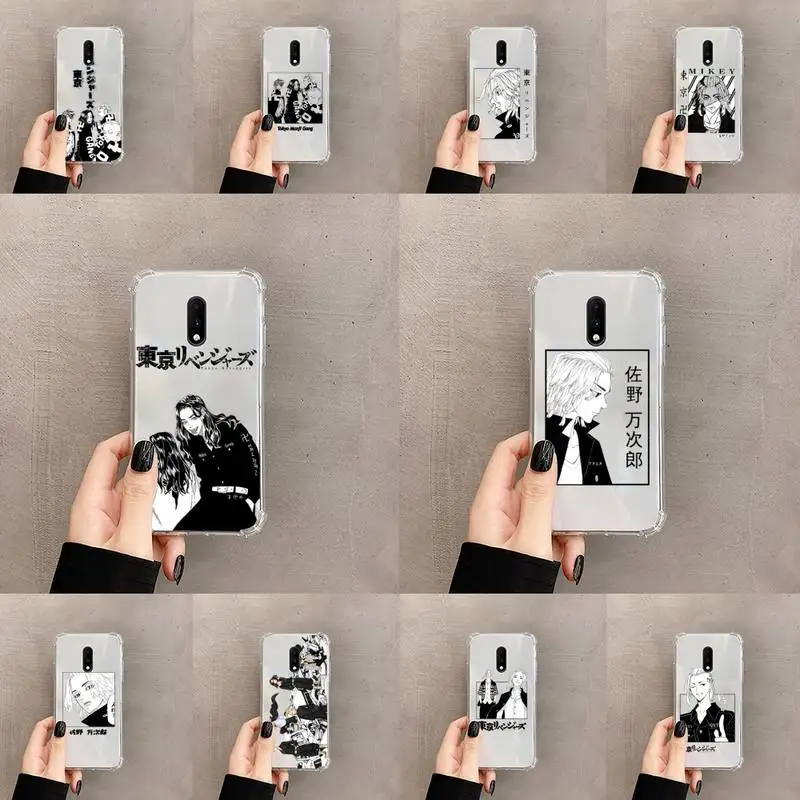

Tokyo Revengers manjiro sano Phone Case Transparent For OnePlus MEIZU MEITU M 7 8 9 16 17 T PRO XS moible bag