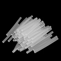 50pcsset 100mm x 7mm wholesale hot clear melt melting rod adhesive sticks for glue gun