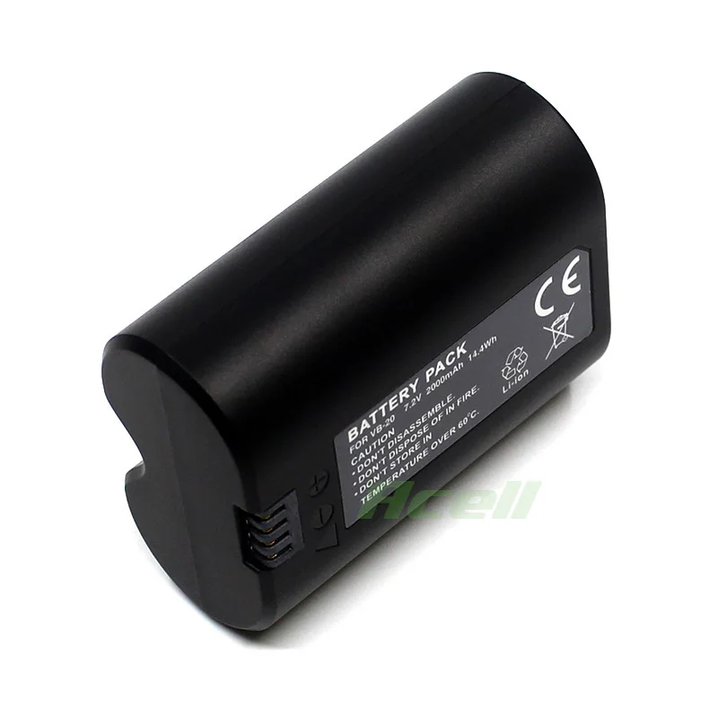 Аккумулятор VB20 VB-20 для вспышки камеры GODOX V350C V350N V350S V350F V350O NEEWER NW420s | Электроника