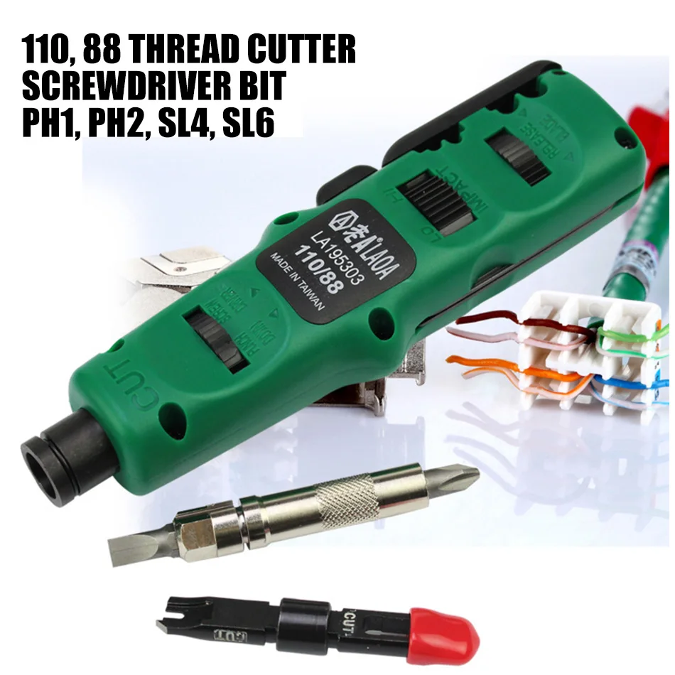 Резак для проводов 110 модуль многофункциональный телефон карта зачистки