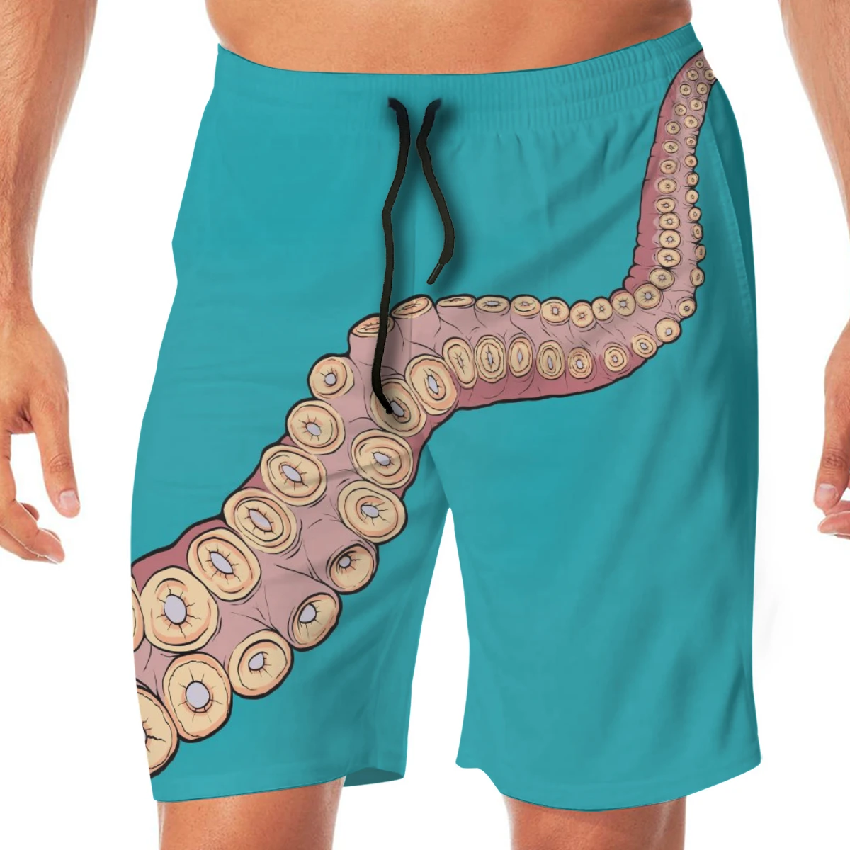 

Summer Funny Octopus Tentacle Men Novelty Gay Funny Lounge Pants Beachwear