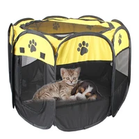 puppy cats pet cage delivery room folding kennels fences foldable outdoor playpen portable pet tent houses for small dogs