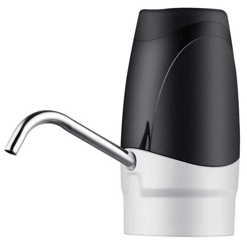 

Portable Water Bottle Pump, 5 Gallon Universal Bottle Electric Water Dispenser with Switch and USB Charging