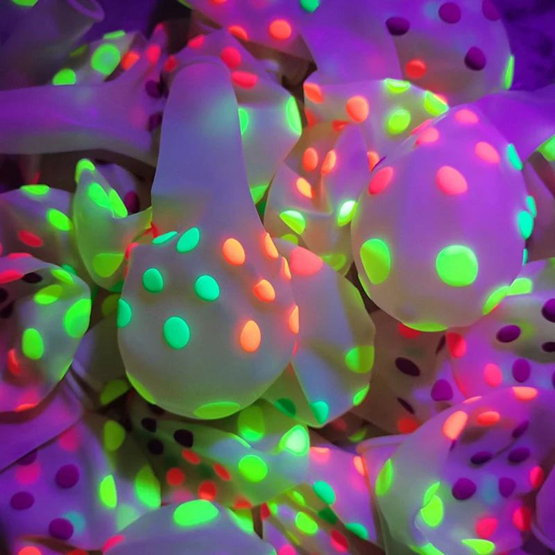 Неоновые светящиеся воздушные шары 10 шт. | Дом и сад