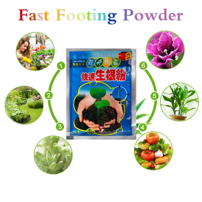 Бонсай быстрое Выращивание растений корневой гормон регуляторы растительные