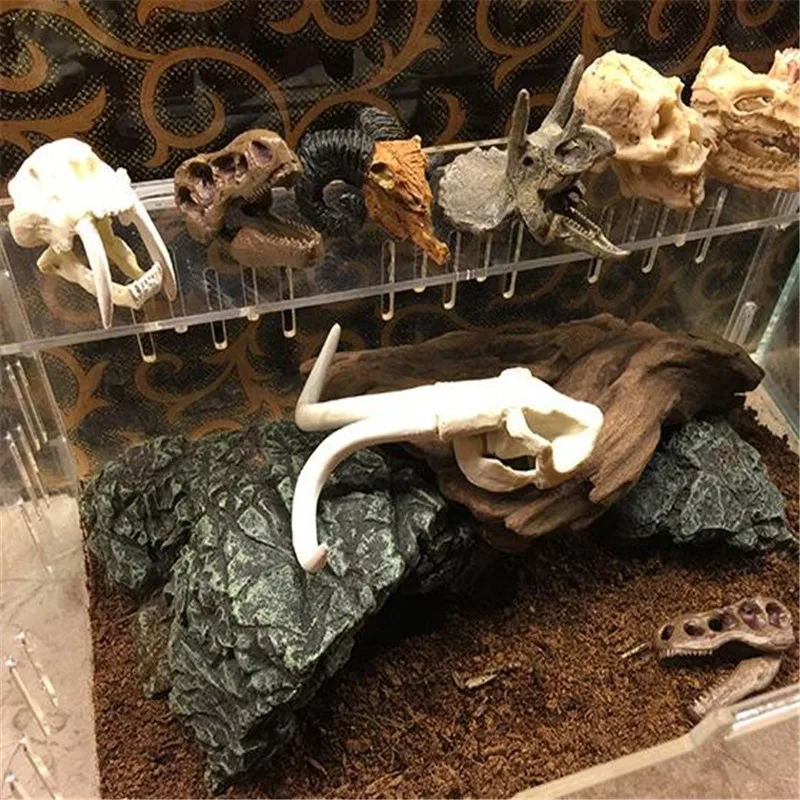 

Home Decor Animak Skull 3D Mini Resin Figurine Art Statue Model Room Saloon Desk Europe & America Sculpture Decoration Gifts