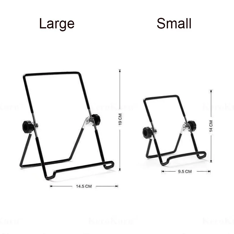 

Kerokuru Universal Metal Tablet Holder for IPad Samsung Holder Tablet Stand Mount Foldable Desk Flexible Phone Holder for iPhone