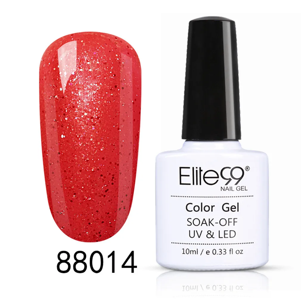88014 Elite99 10 мл сменный Гель-лак для нейл-арта мрамор Halo эффект гель Перманентный лак для ногтей замачиваемый маникюрный гель для ногтей лак - Цвет: 88014