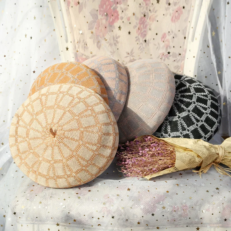 Новинка Сезон весна-осень Женские тонкие дышащие льняные клетчатые ретро