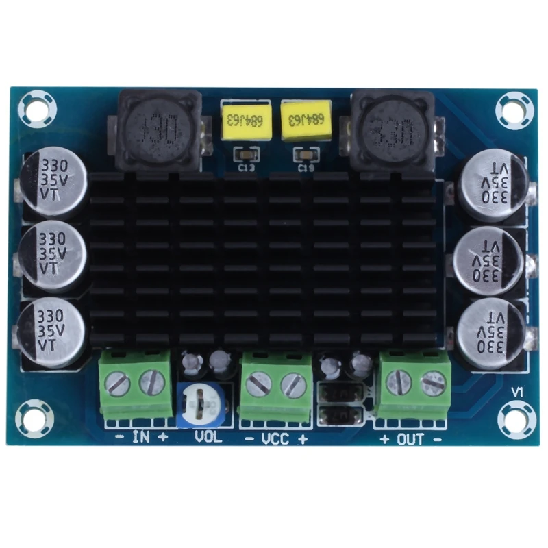

DC 12V-24V TPA3116 D2 100W Mono Channel Digital o Power Amplifier Board car