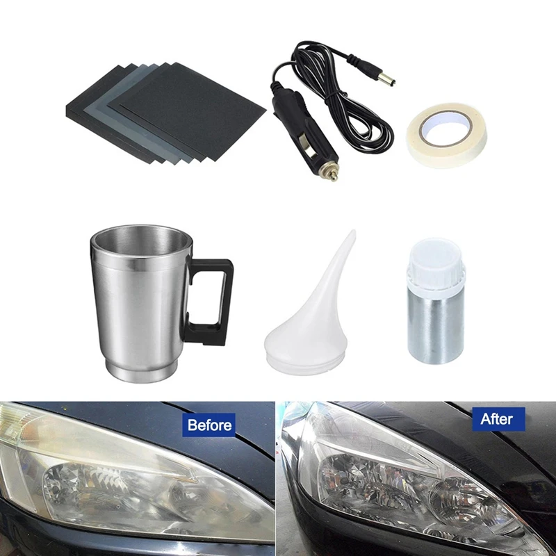 

Полироль для автомобильных фар, ремонт автомобильных стекол, восстановление без царапин, ремонт, гидрофобное покрытие, набор для ремонта ца...