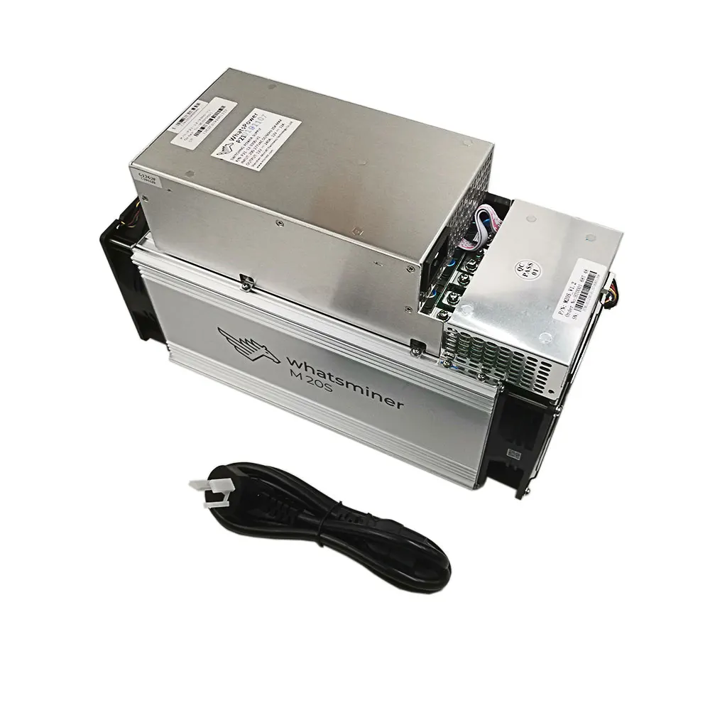 Новый BTC BCH asic майнер whatsminer m20s 70T SHA 256 майнинг лучше чем m3x antminer s9j t9+ s11 s15 t17 s17 INNOSILICON t3