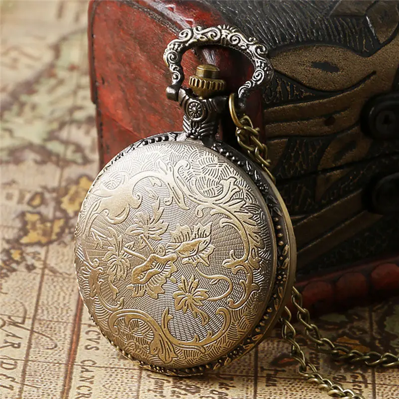 WOW World of Warcraft карманные часы для мужчин Античная бронза кварц ожерелье кулон мужские часы лучшие подарки часы мужские Relogio De Bolso
