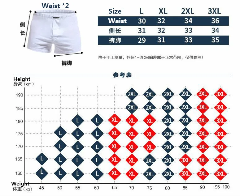 

2pcs Lot Men's Soft Stretch Knit Boxer Comfortable Breathable Cotton Shorts Mens Underwear Boxers Men Long Panties Plus Size