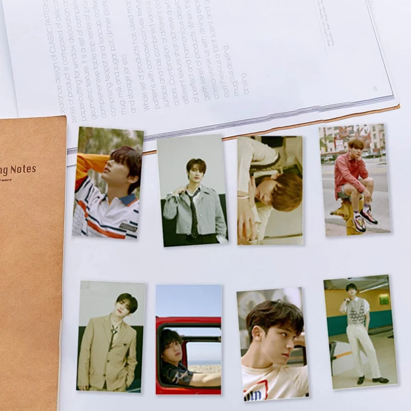 

30 Pcs/Set Seventeen Team Album Collection Seventeen Heng:gar Photo Card PVC Cards Self Made LOMO Card Photocard