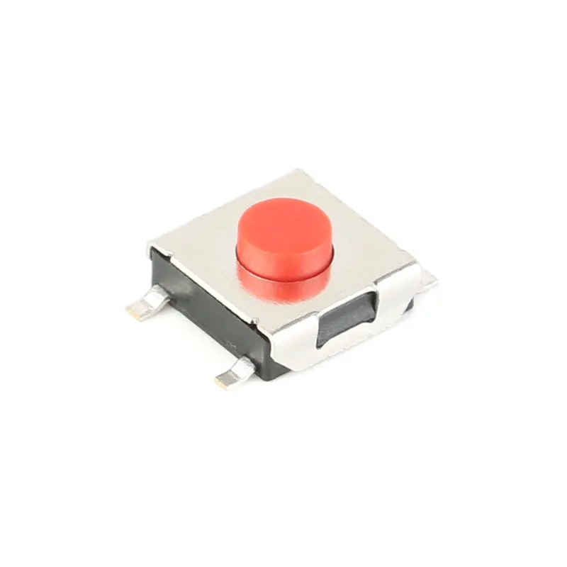 100 шт./лот 6*6*3 1 мм SMD 4-контактный сенсорный микропереключатель кнопочные