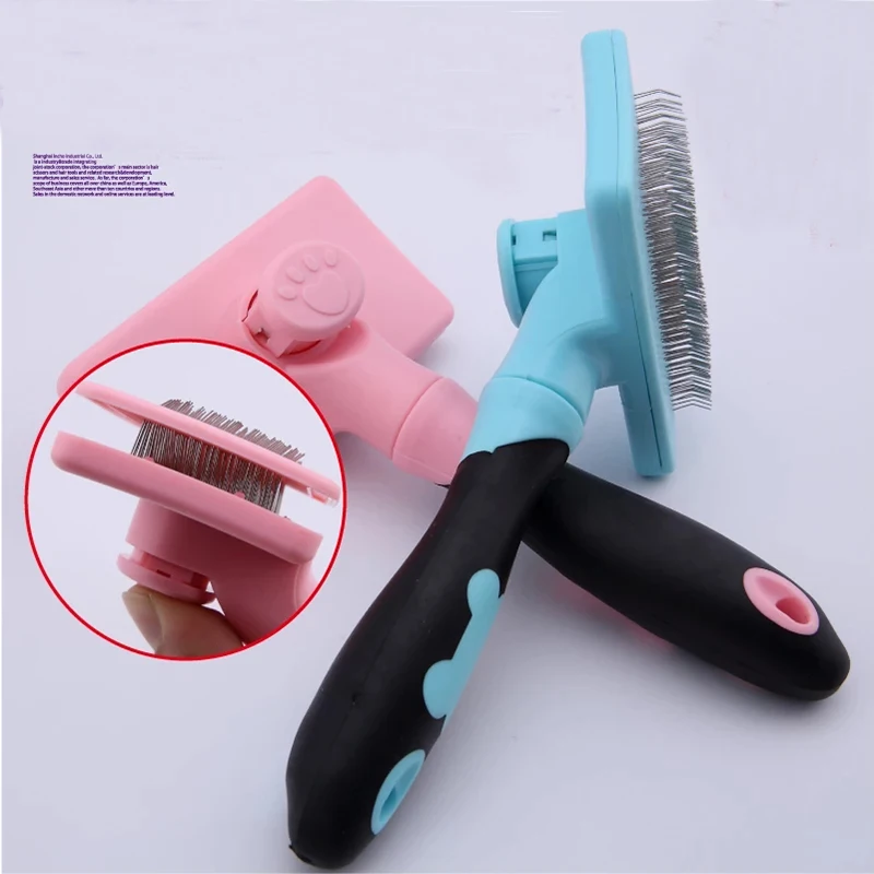 Расческа для собак кошек удобная щетка массажа щенков инструменты ухода за