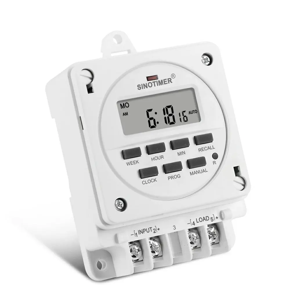 

TM618E Series With Mounting Base Time-controlled Timer Switch No Loose Parts Built-in Battery 40HMA Switch