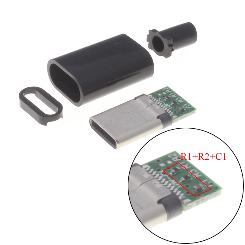 

Разъем Type-C Micro USB 4 контакта GGEERPOELE
