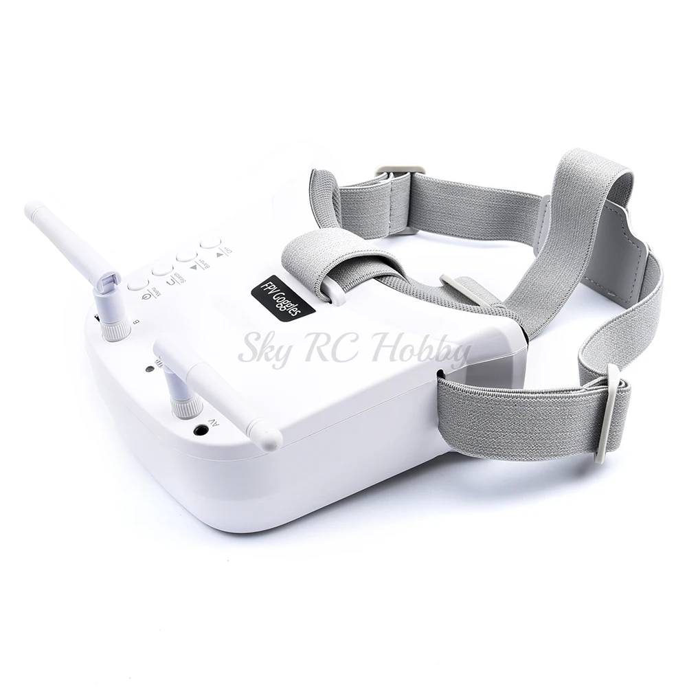 Очки 3 дюйма 480*320 5 8 ГГц 40 каналов Raceband автоматический поиск Мини FPV встроенный