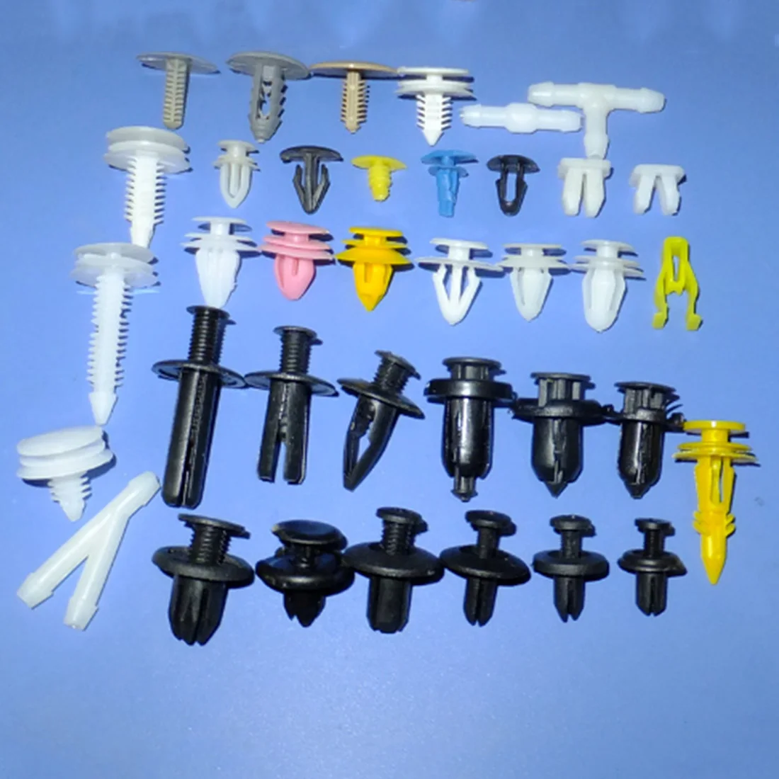 

Dewtreetali Universal 100/200pcs Mixed Vehicle Retainer Auto Fastener Car Bumper Clip Rivet Door Panel Liner Car Stylin