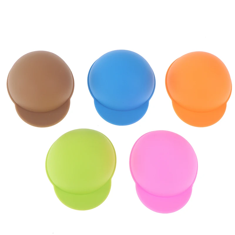 

1pcsSilicone Hat Cup Lid Leakproof Tea Coffee Can Suction Lid Cute CapDustproof