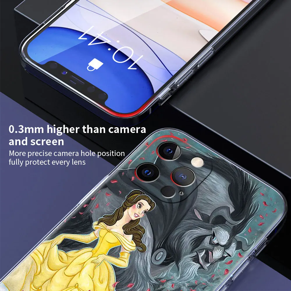 Прозрачный чехол для iPhone 13 11 12 Pro Max 7 + 8 Plus XR | Электроника