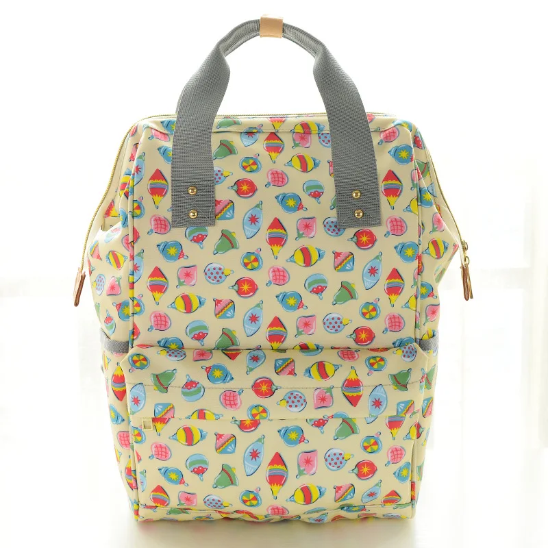 

Cartoon Print Nappy Bags Mummy Bag Waterproof Multifunction Backpack Large Capacity Mother Handbags BNM002