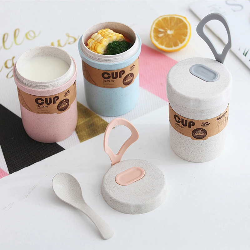 300 мл суп коробка запаянный герметичный Детские Ланч бокс Эко дружественных