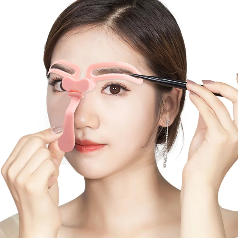 

3D Hollow Eyebrow Frame Thrush Helper Tool Makeup Cosmetic Tools MH88