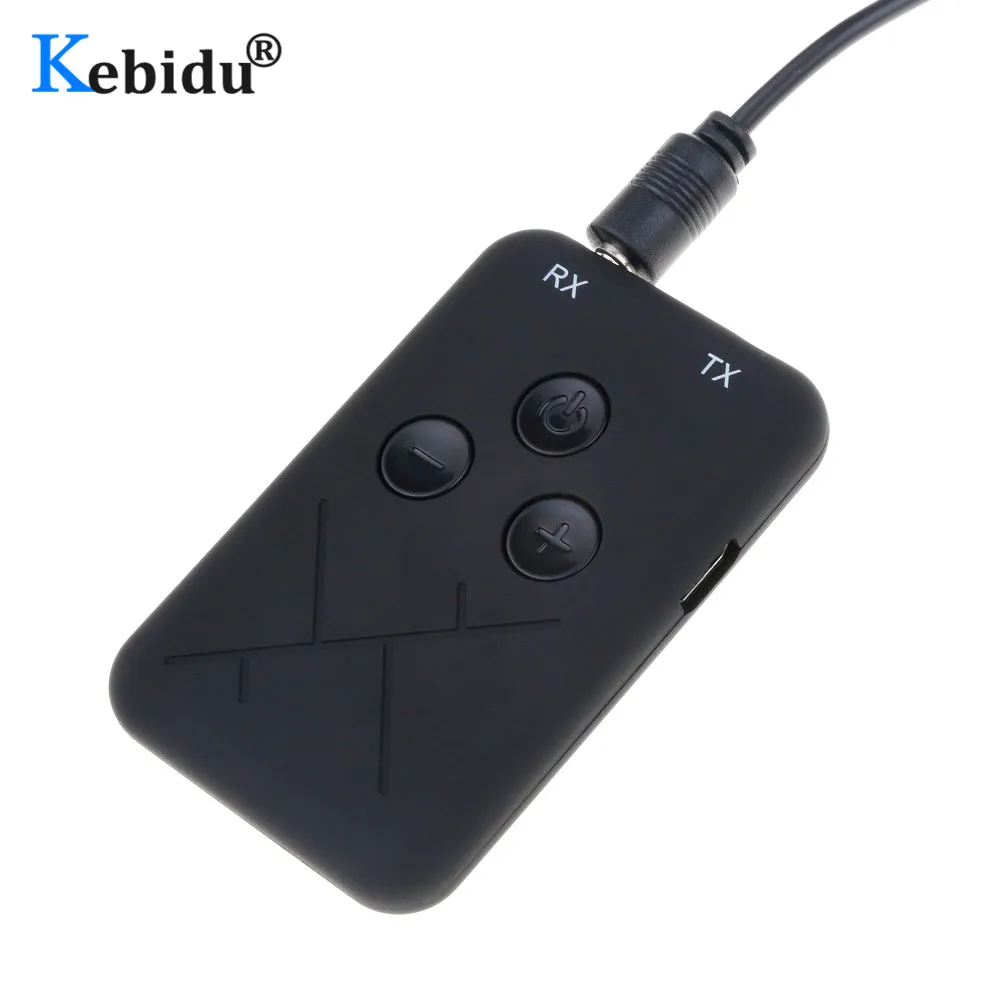 Портативный Bluetooth 4 2 передатчик беспроводной аудио приемник адаптер Мини 3 5 мм ТВ