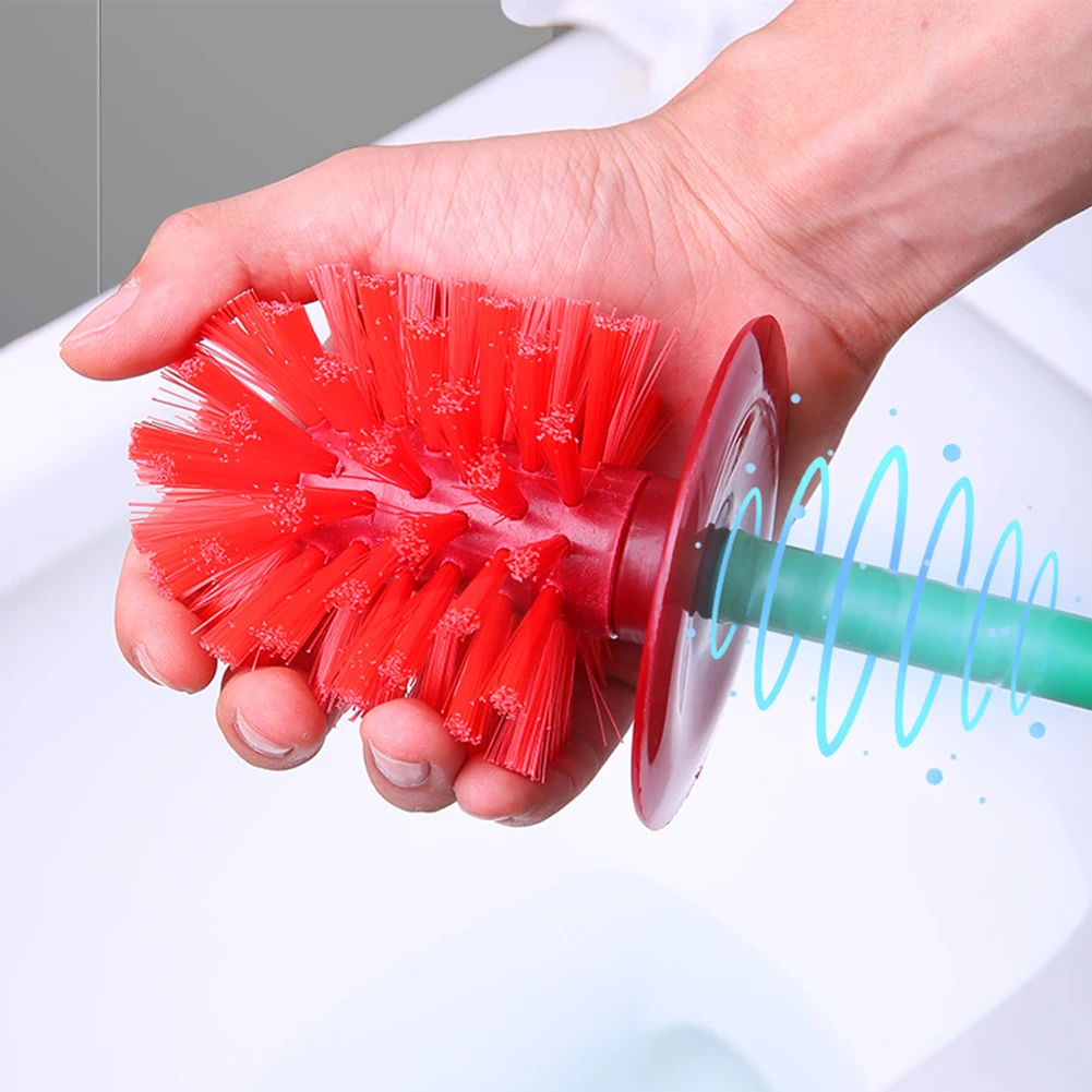 Красивая щетка для туалета в форме вишни уборки дома с длинной ручкой чистки