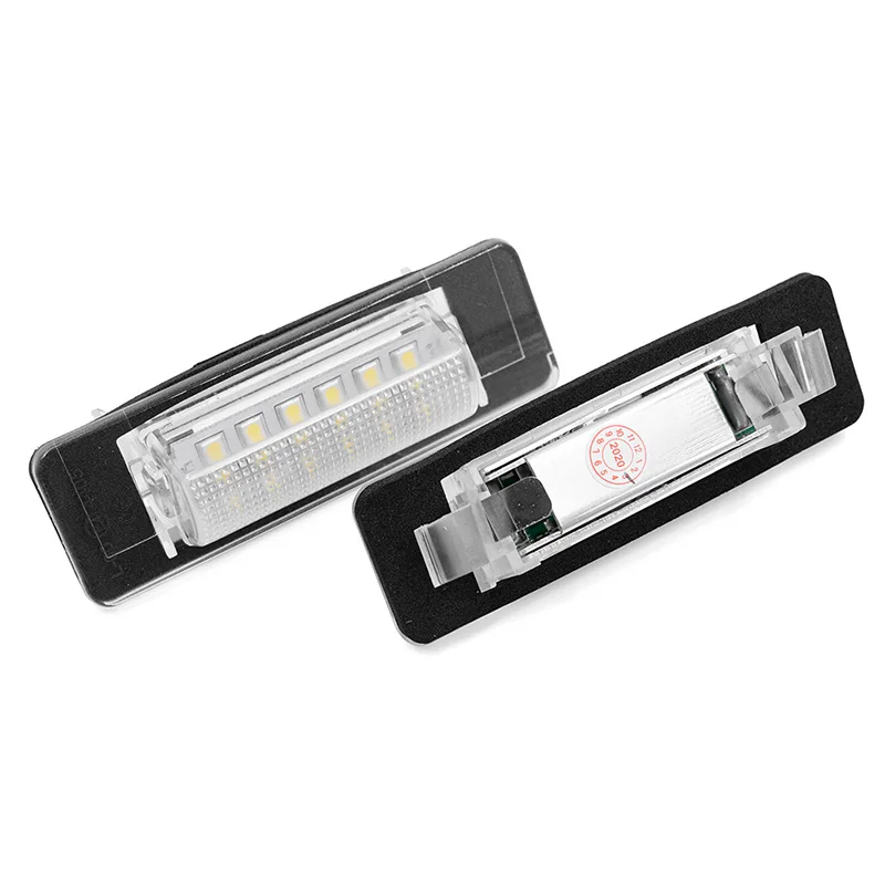 Canbus Car Rear Led Number License Plate Light For Mercedes Benz W210 E300  E320 E420 W202 4d C230 C280 C43 Amg White Led Lamp - Signal Lamp -  AliExpress