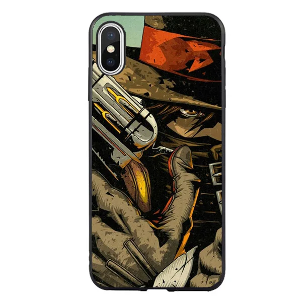 2018 хит продаж чехол Red Dead Redemption 2 для iPhone X 10 8 7Plus 6 6S Plus 7 5 телефона SE XR XS MAX черный