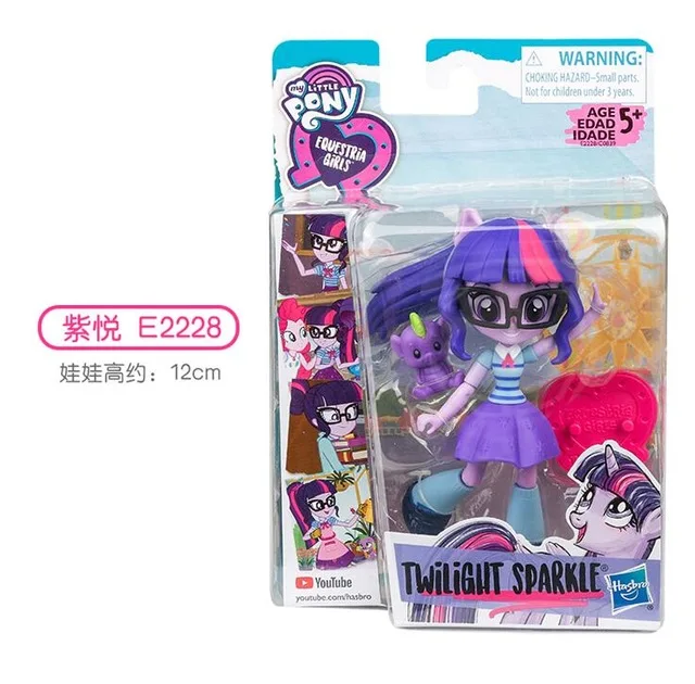 E2228 My Little Pony модель куклы набор суставов подвижные радужные друзья ПВХ фигурка аниме игрушки для детей девочек день рождения Bonecas - Цвет: E2228