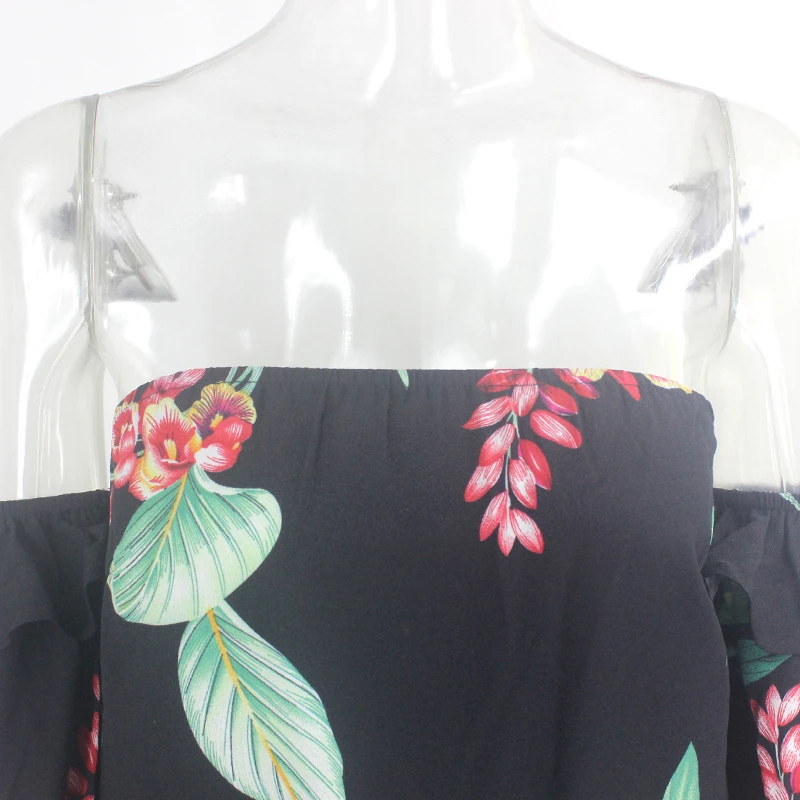 Женский комбинезон с открытыми плечами Itsroya повседневный длинными рукавами и